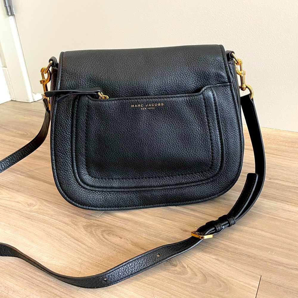 Marc Jacobs Leather Messenger Bag